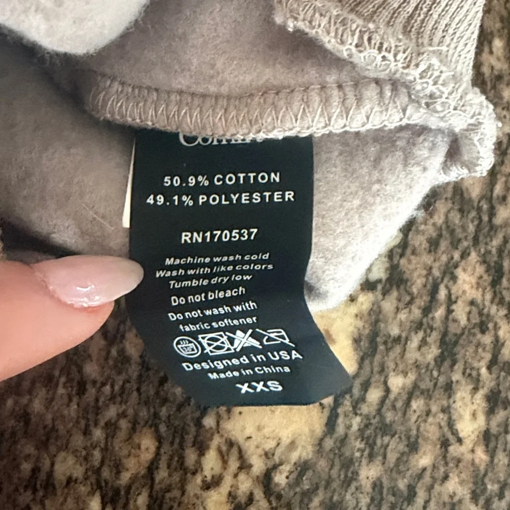 Comfrt Tan Dog Hoodie XXS